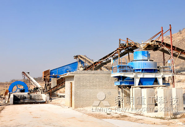 时产500吨混凝土石料生产线