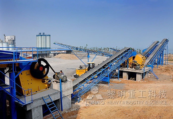 500-600吨石料生产线配置,石料生产线,石料生产线配置